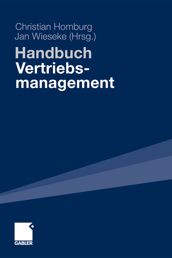 [Englisch] Handbuch Vertriebsmanagement