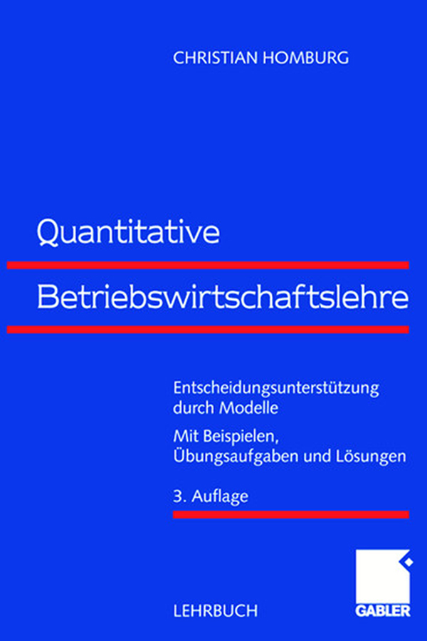 Quantitative Betriebswirtschaftslehre