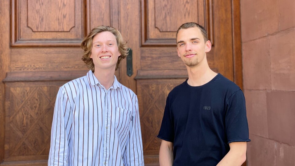 Julien Vogel und Oskar Latussek: Gründer von GoMeal