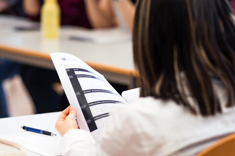 Studierende in Seminarssituation