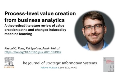 Bild zu Paper veröffentlichung: Process-level value creation from business analyticsA theoretical literature review of value creation paths and changes induced by machine learning
