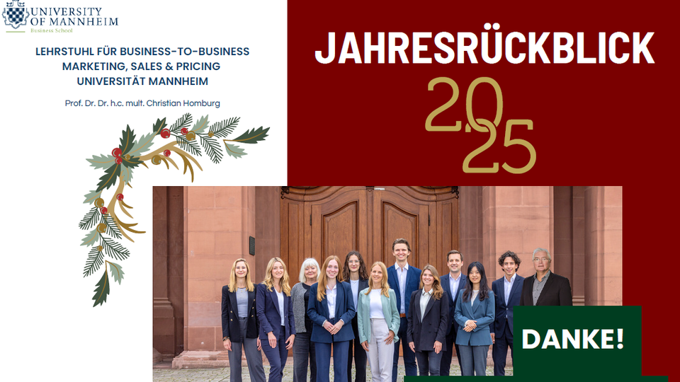 Titelblatt des Newsletters zum Jahresrückblick 2025