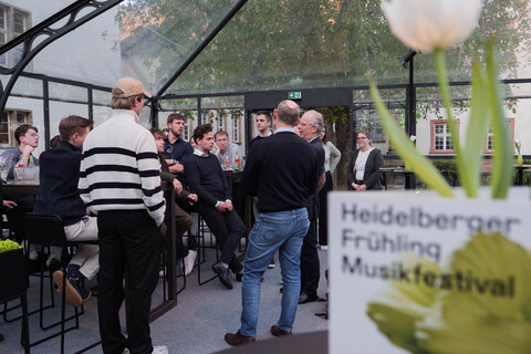Studenten des Honors Program beim Heidelberger Frühling Musikfestival