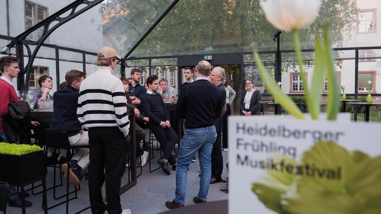 Studenten des Honors Program beim Heidelberger Frühling Musikfestival
