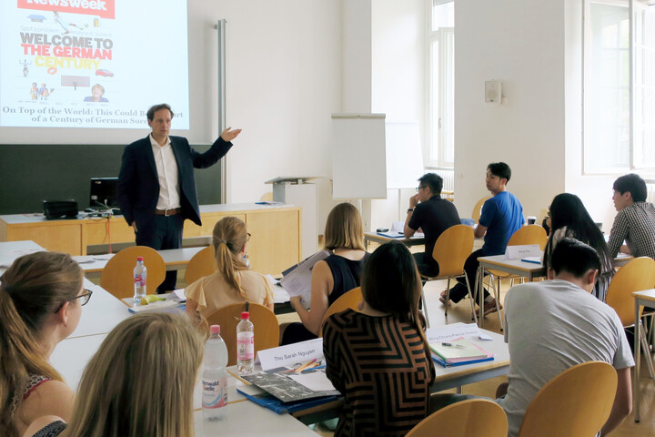 Vortrag mit Präsentation