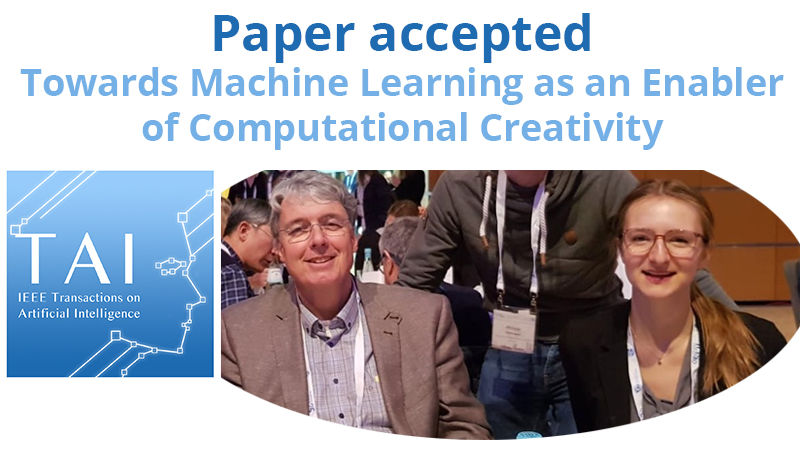 Machine learning as the enabler of computational creativity 