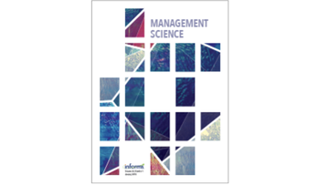 Cover Management Science