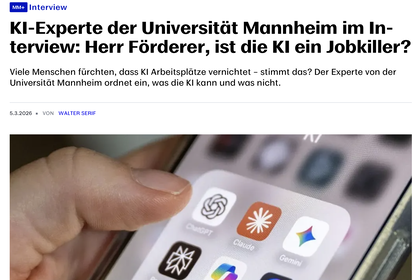 Mannheimer Morgen Article Page