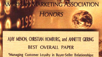 San Francisco (California), 1999, Best Overall Paper 1999