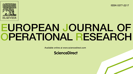 Paper Accepted at European Journal on Operational Research | Business  School | University of Mannheim