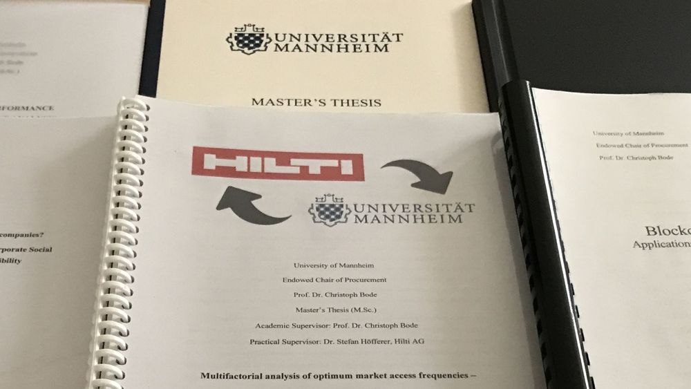master thesis uni mannheim
