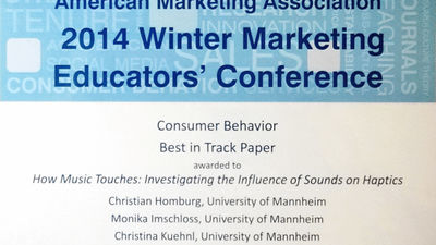 Orlando (Florida), 2014, Best Paper Award 2014