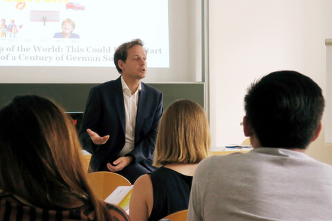 Vortrag mit Präsentation