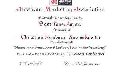 Saint Petersburg (Florida), 1997, Best Paper Award 1997